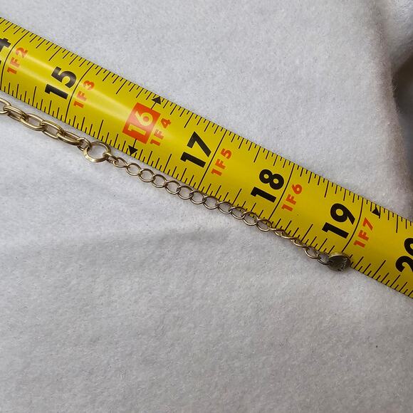 Geometric Statement Bib Necklace Bold Runway Style Textured Goldtone Lydell NYC - Picture 8 of 8